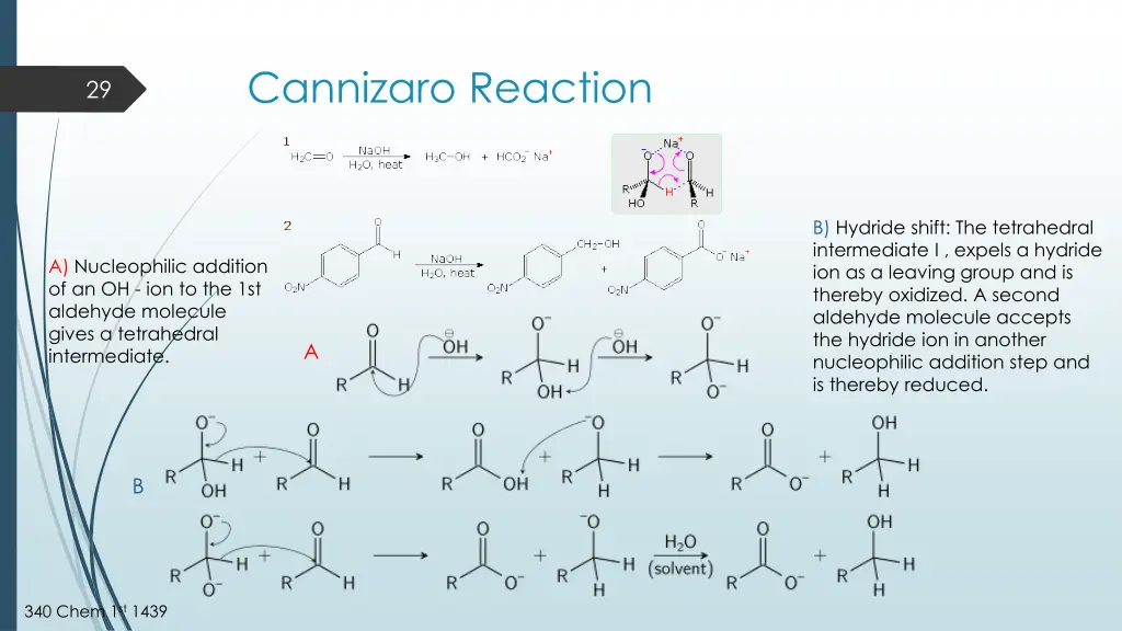 cannizaro reaction