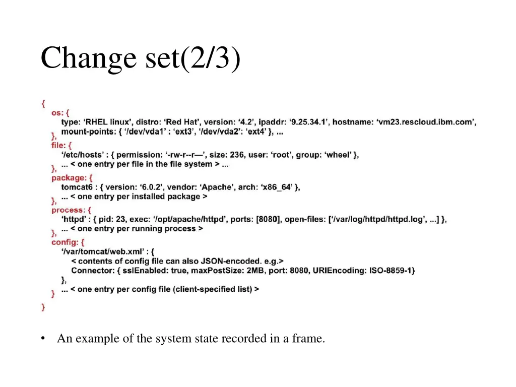 change set 2 3