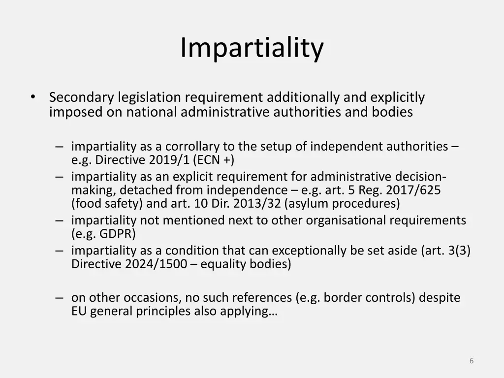 impartiality 2