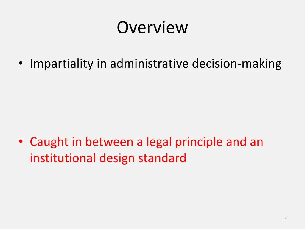 overview 2