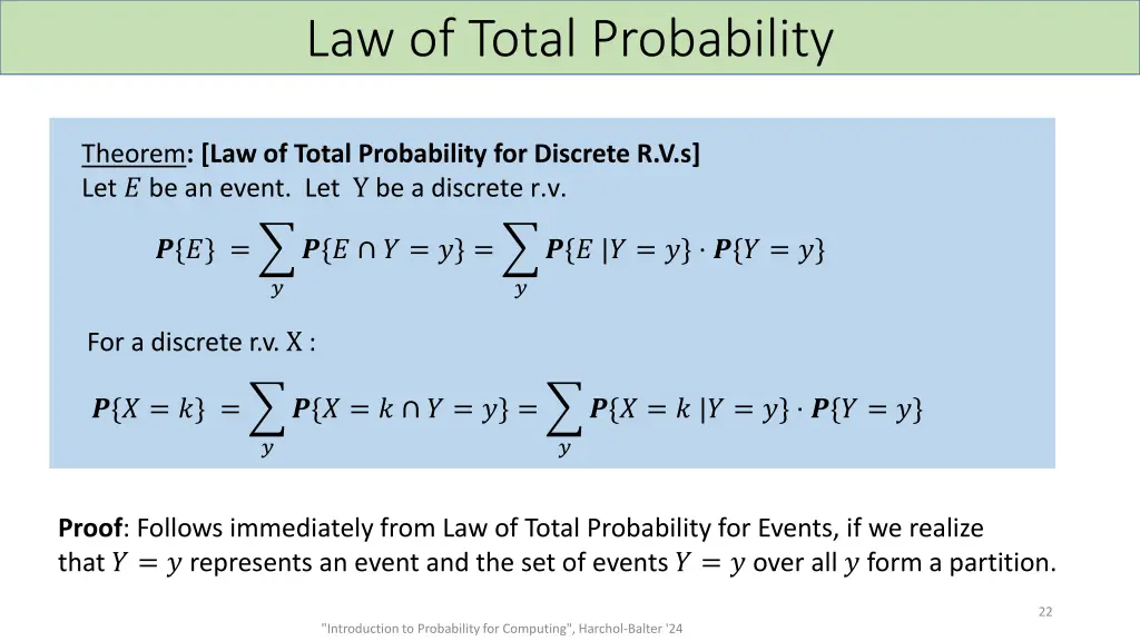 law of total probability
