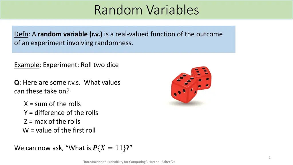 random variables