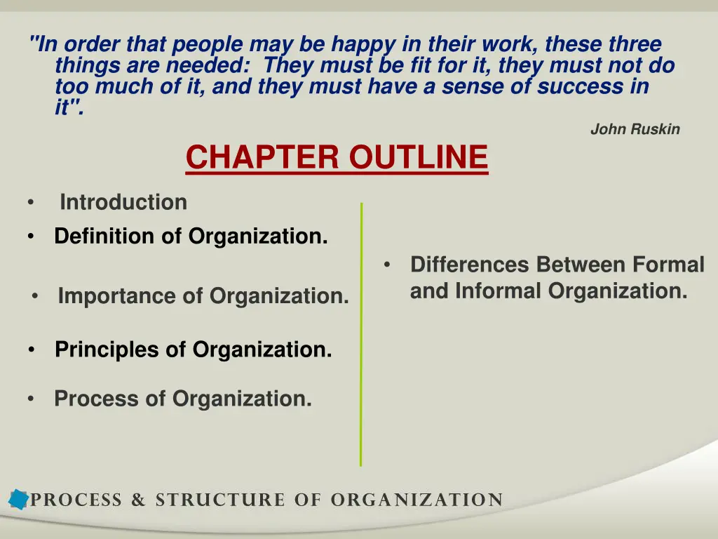 in order that people may be happy in their work