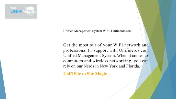 unified management system wifi unifinerds com