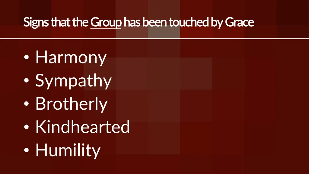 signs that the signs that the group