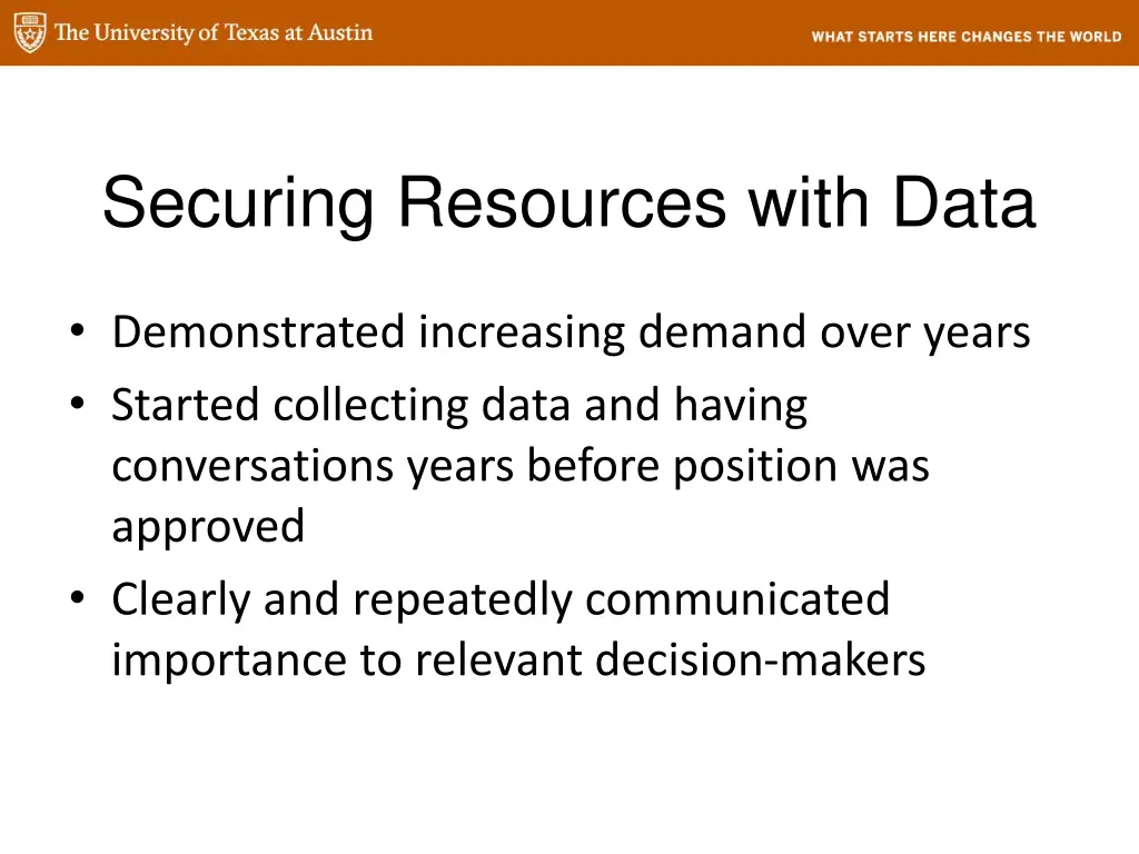 securing resources with data
