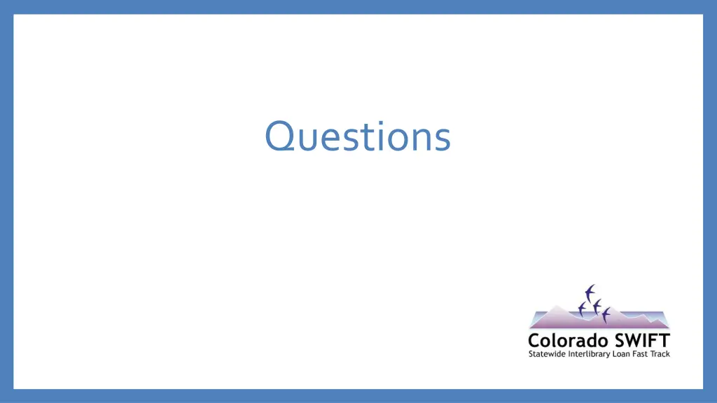 questions