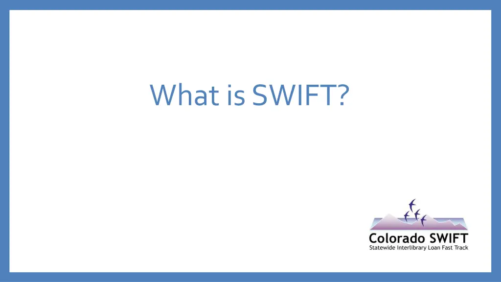 what is swift
