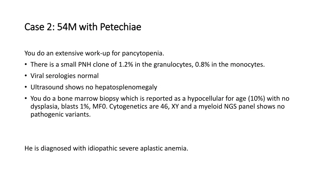 case 2 54m with petechiae case 2 54m with 1