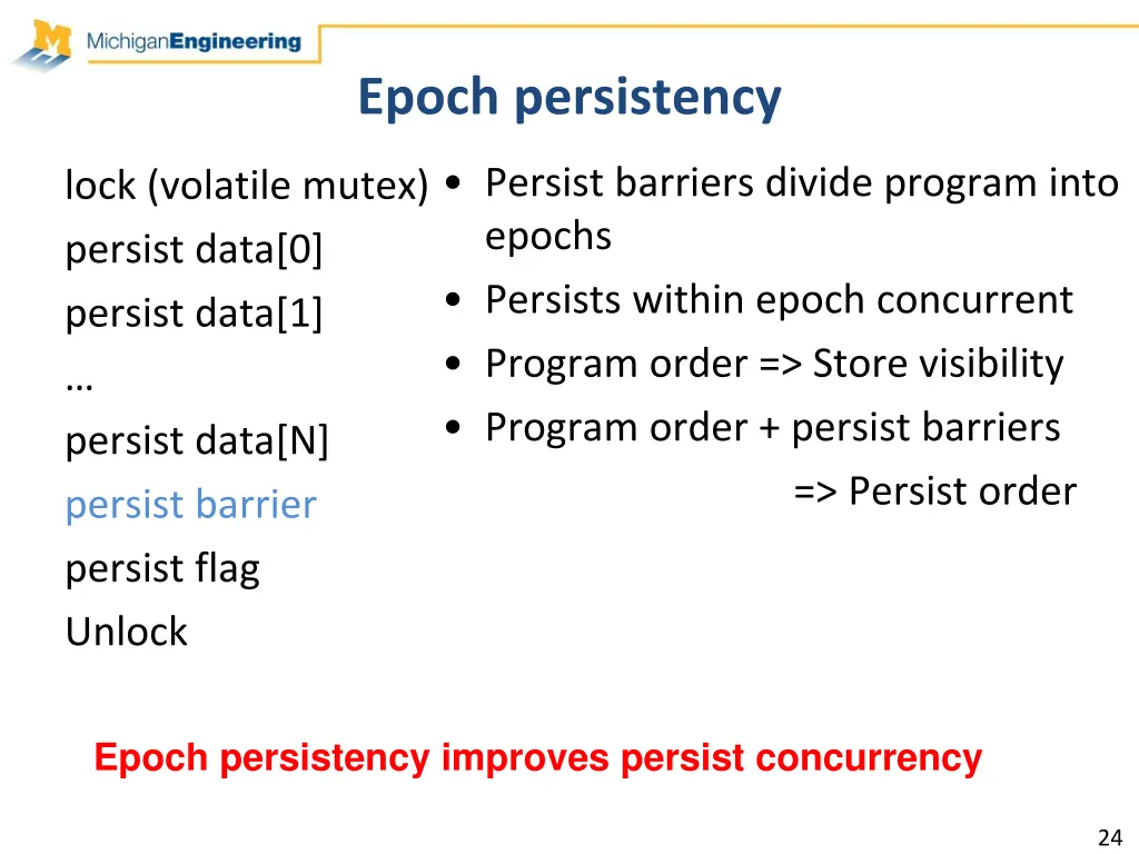 epoch persistency 1