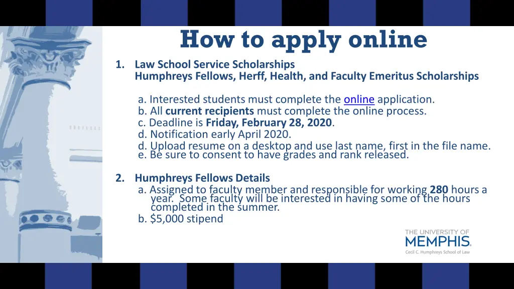 how to apply online 1 law school service