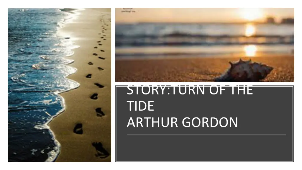 story turn of the tide arthur gordon