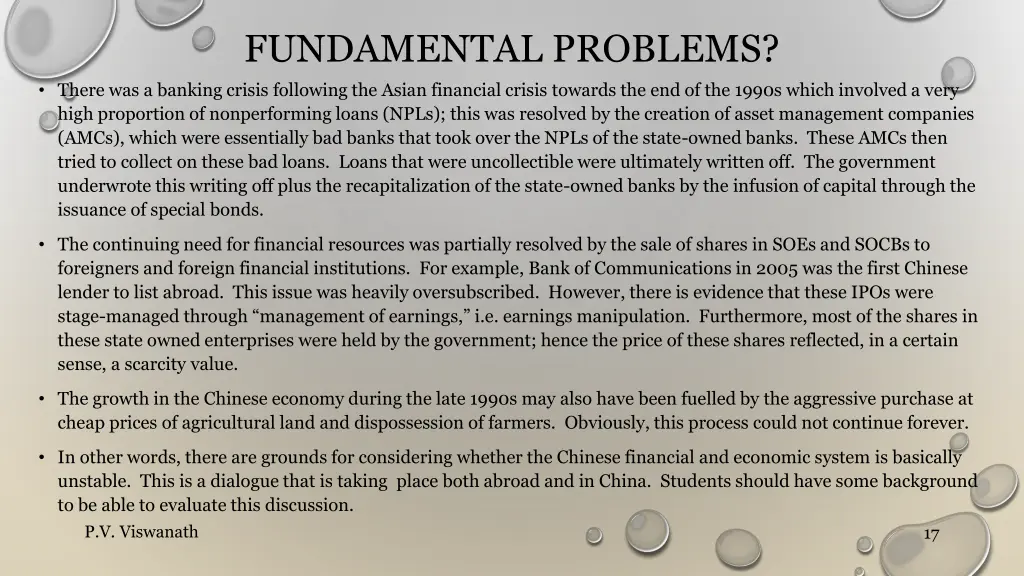 fundamental problems
