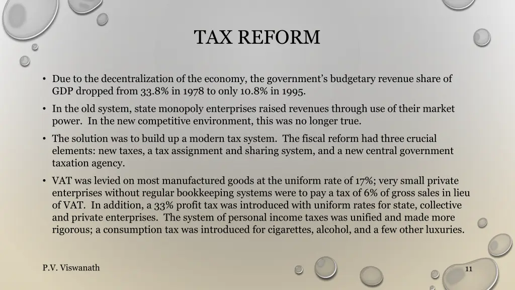 tax reform