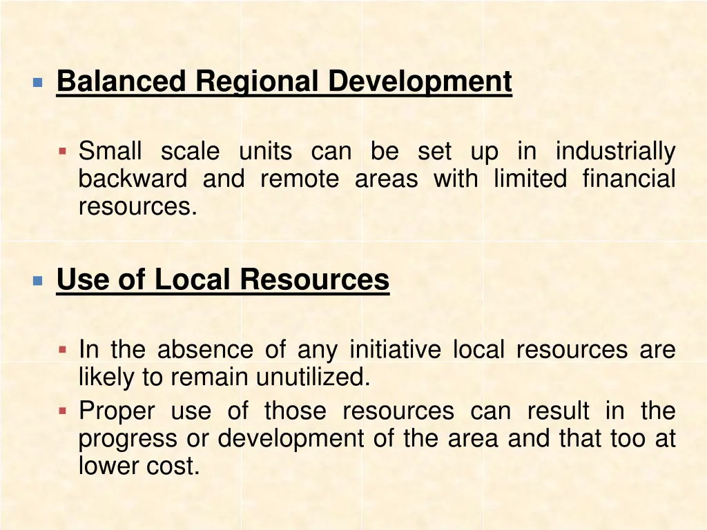 balanced regional development