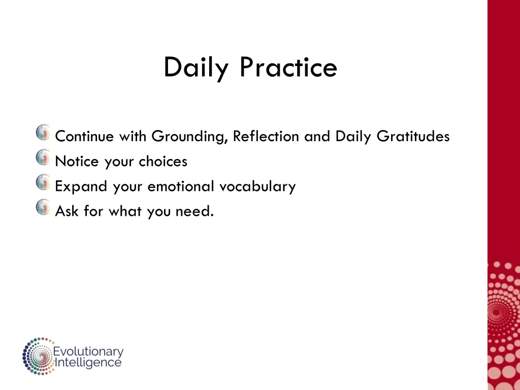 daily practice
