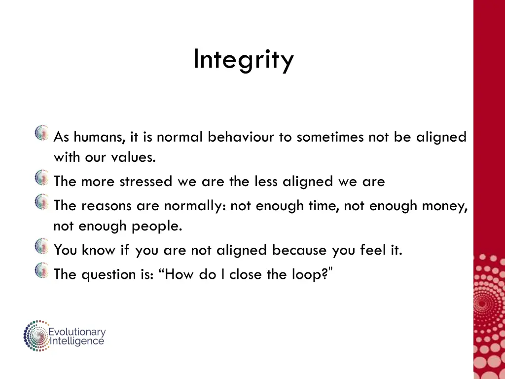 integrity
