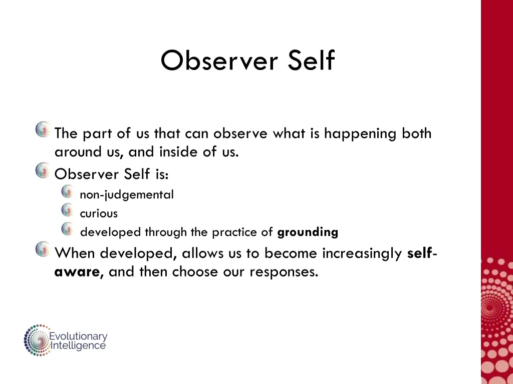 observer self