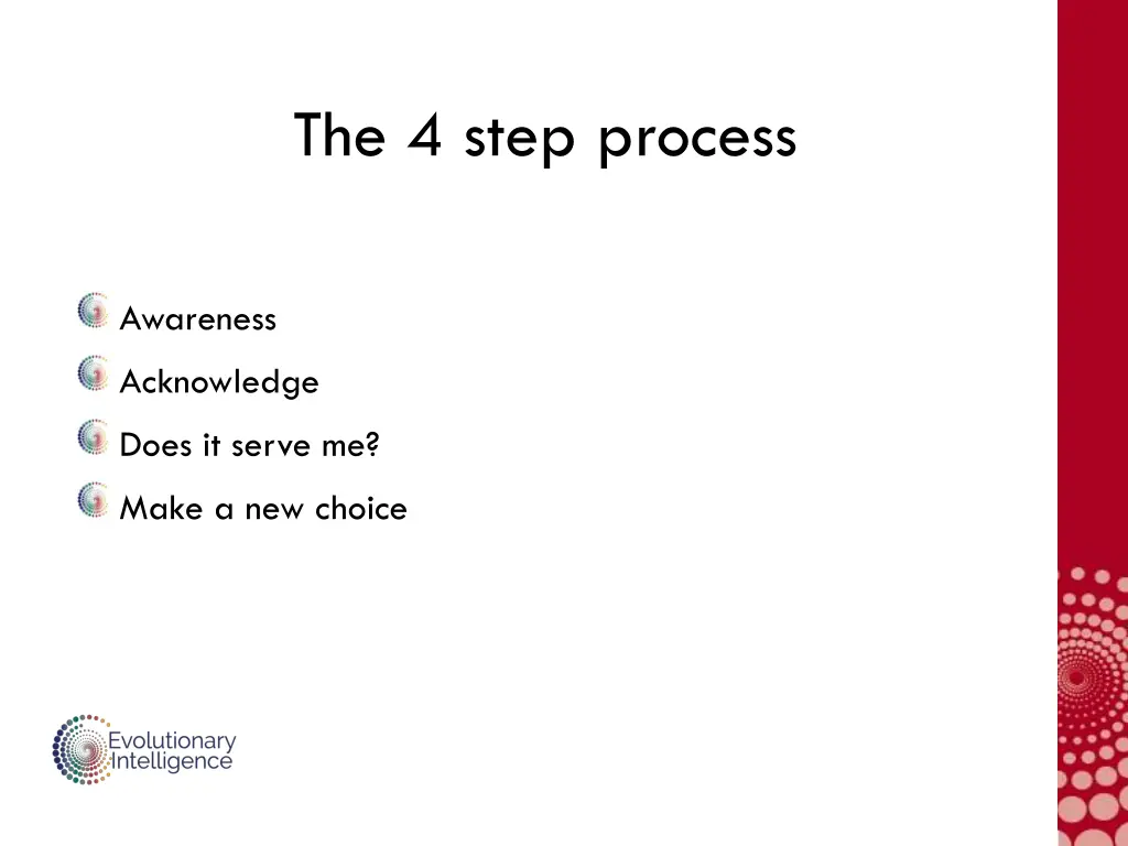 the 4 step process
