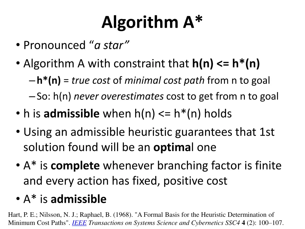 algorithm a 2