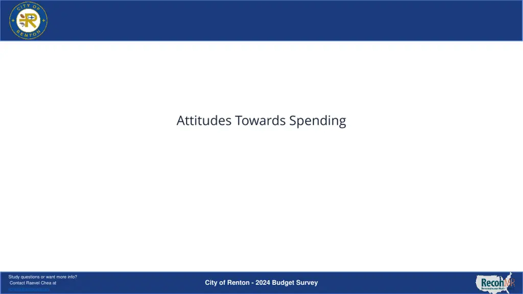 attitudes towards spending