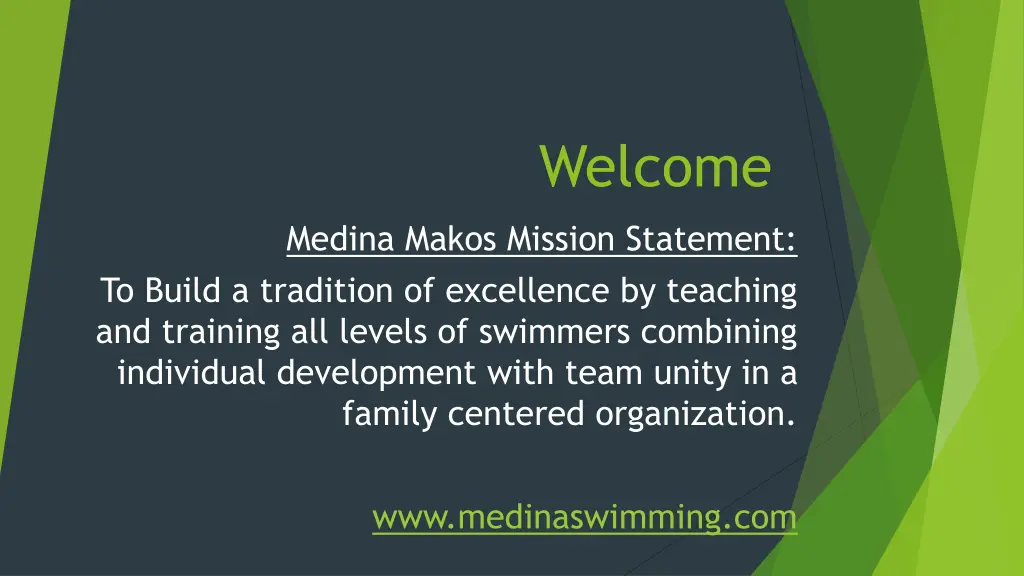 welcome
