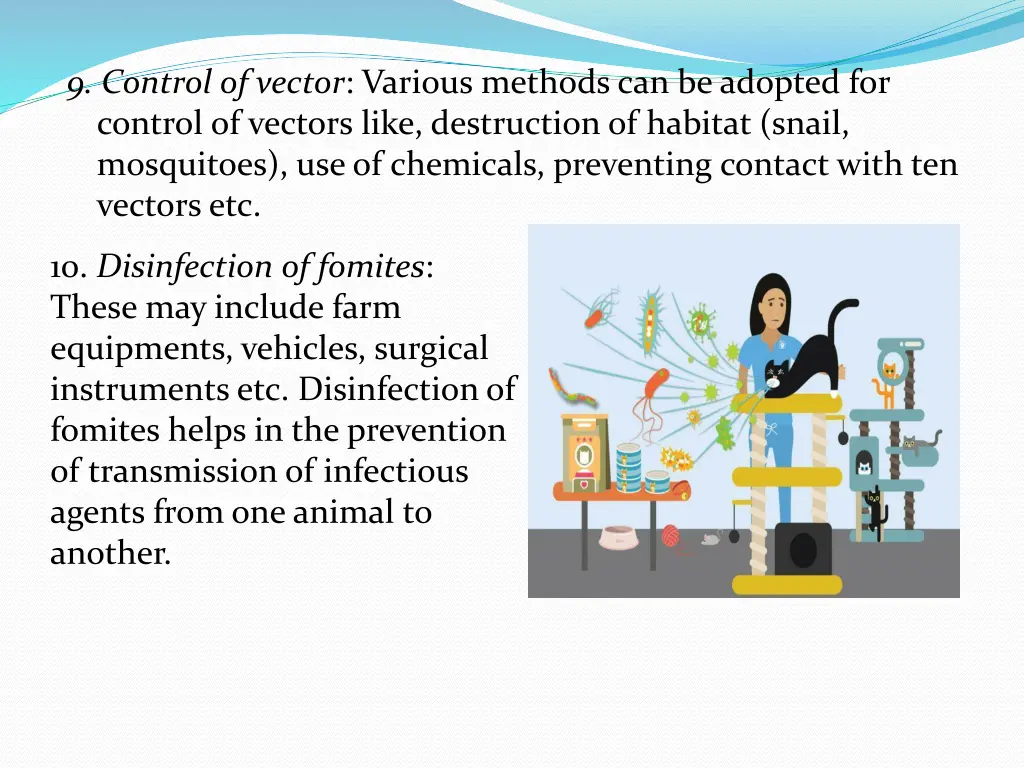 9 control of vector various methods