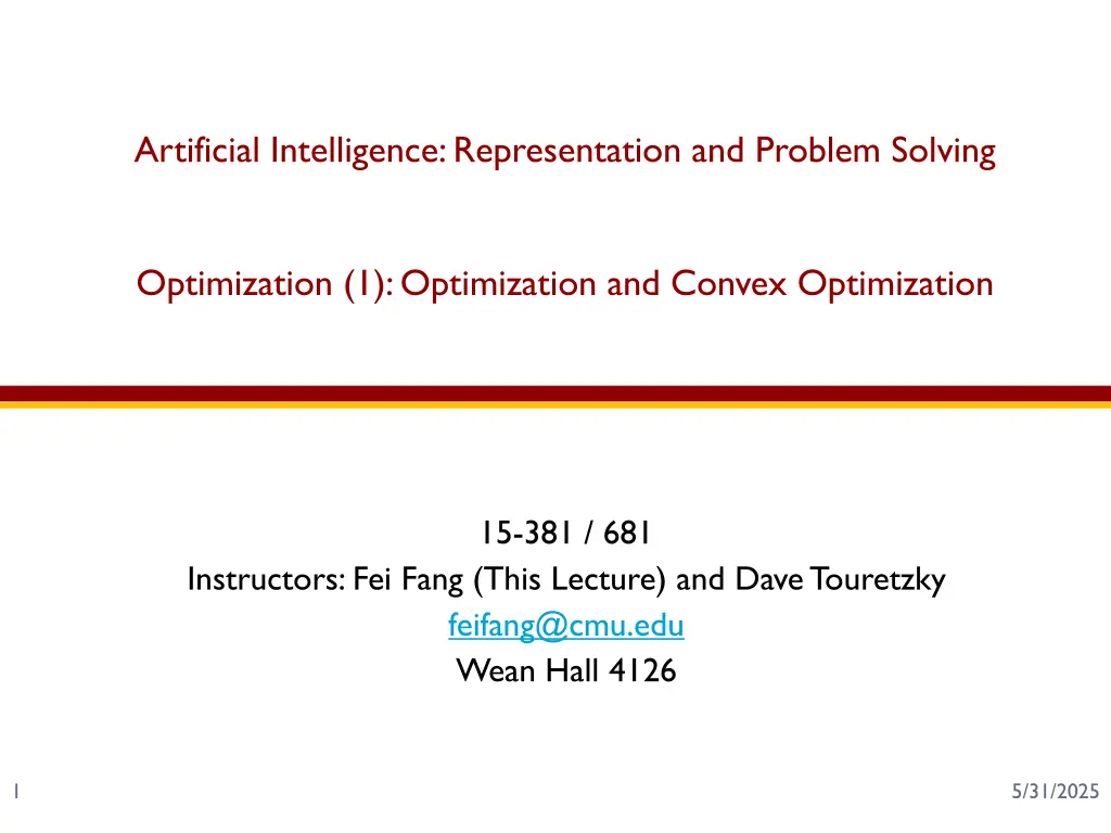 artificial intelligence representation