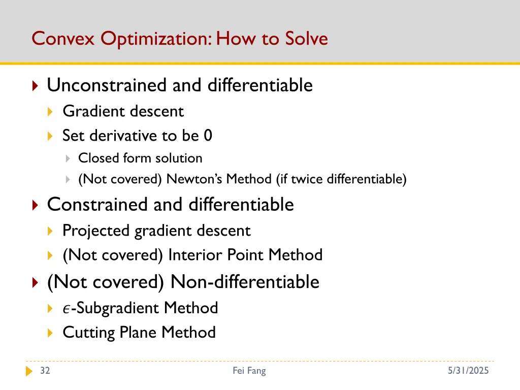 convex optimization how to solve 5