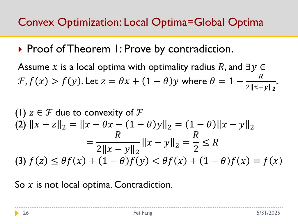 convex optimization local optima global optima 1