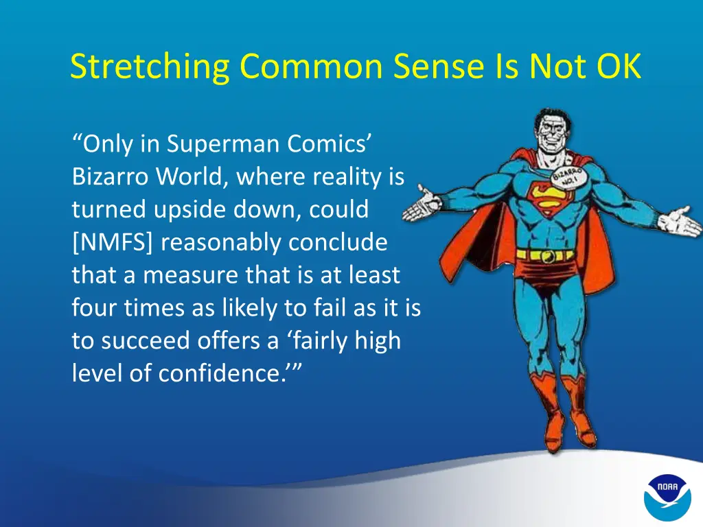 stretching common sense is not ok