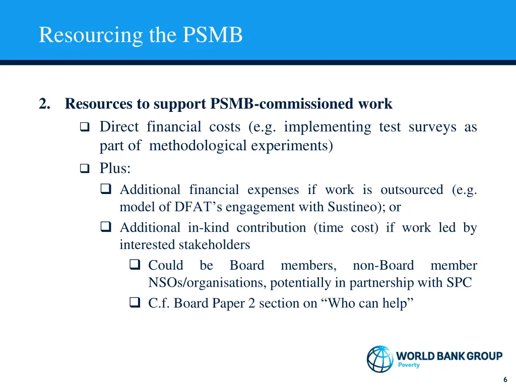 resourcing the psmb 1