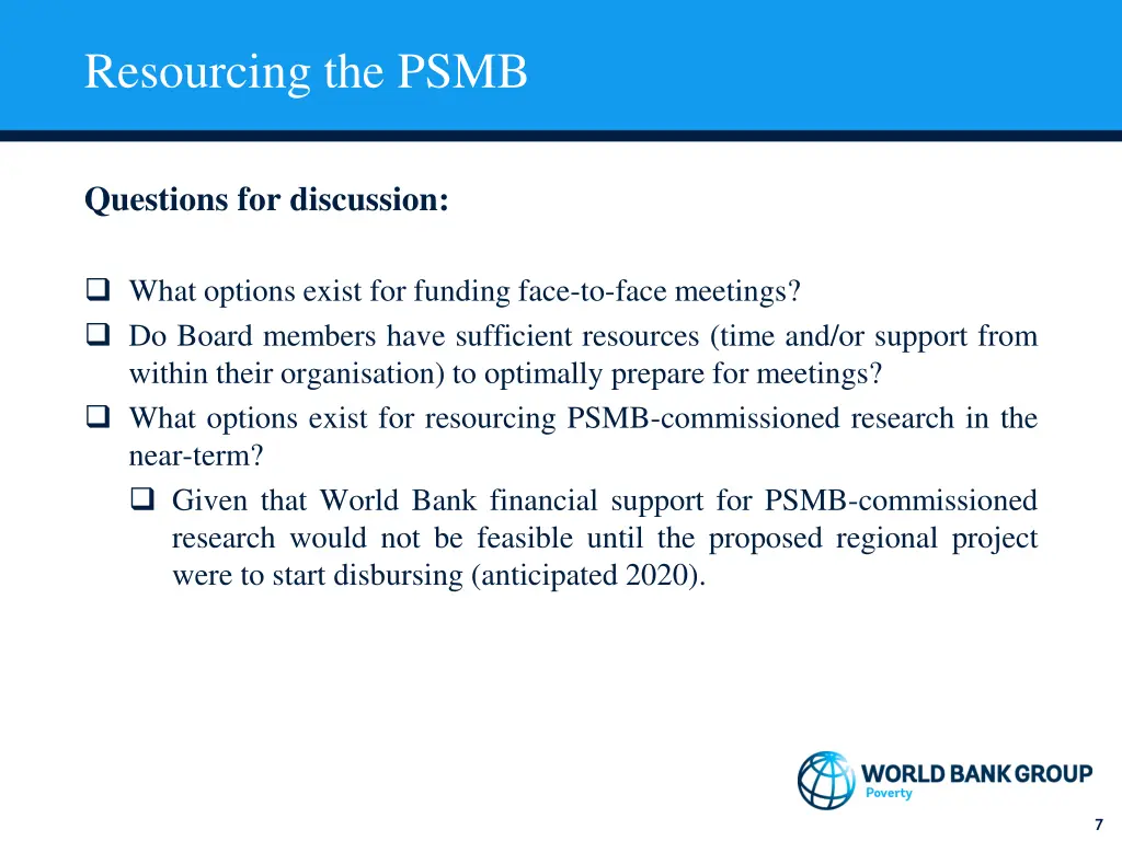 resourcing the psmb 2