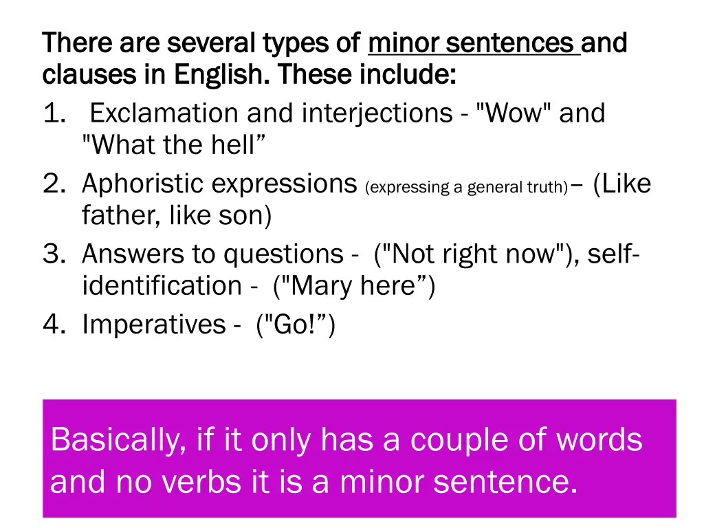 there are several types of there are several