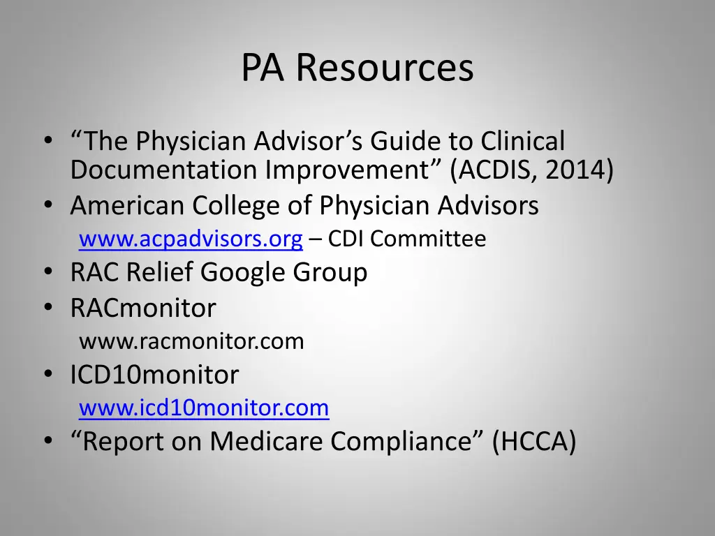 pa resources
