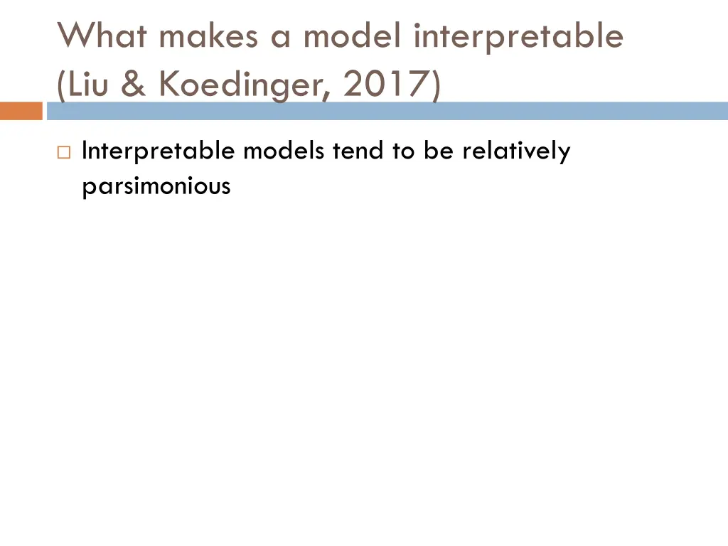 what makes a model interpretable liu koedinger 3