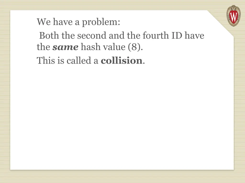 we have a problem both the second and the fourth