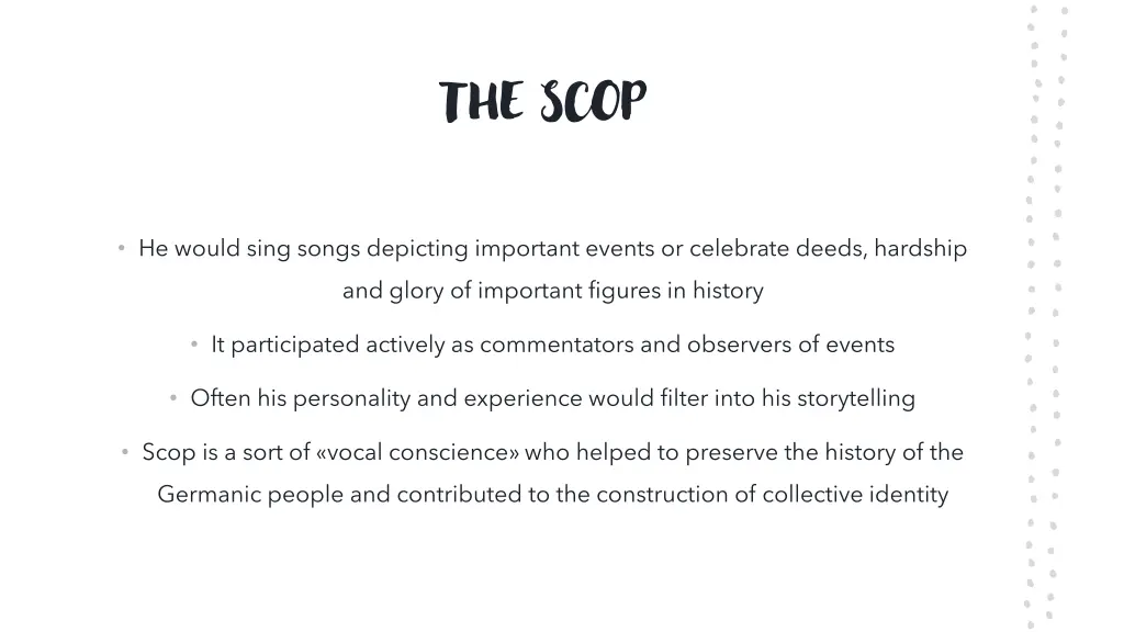 the scop 1