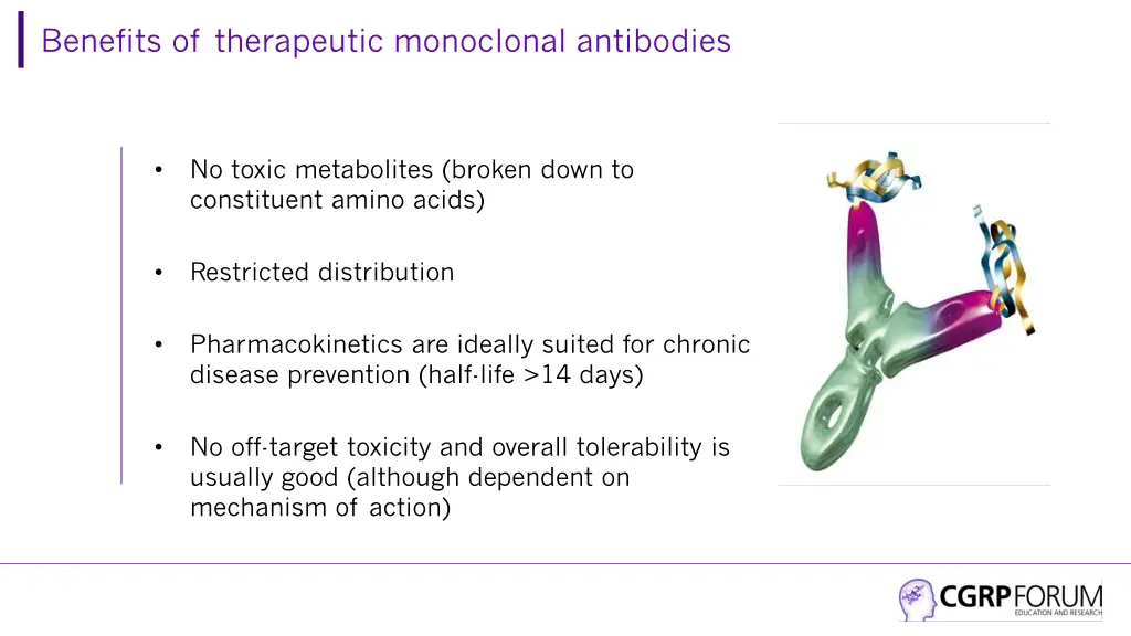 benefits of therapeutic monoclonal antibodies