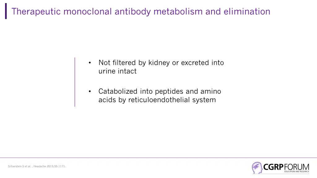 therapeutic monoclonal antibody metabolism