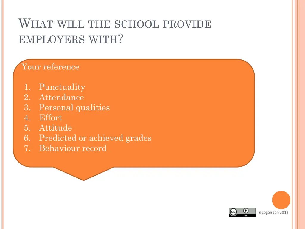 w hat will the school provide employers with