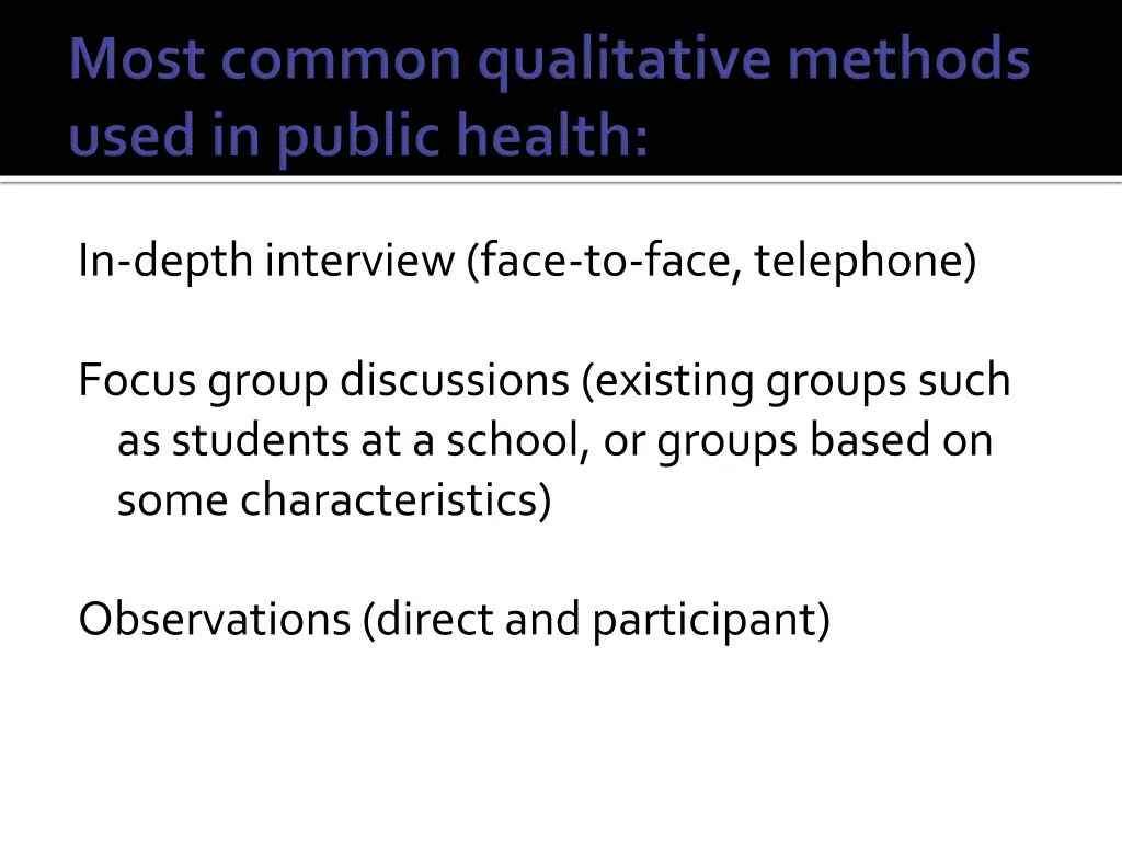 in depth interview face to face telephone