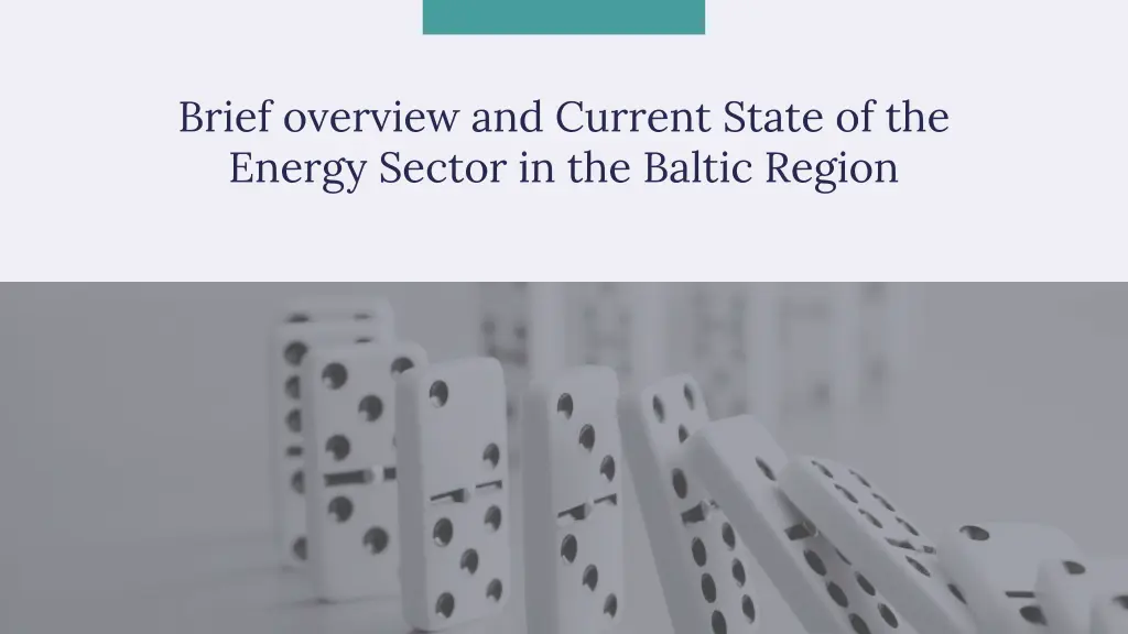 brief overview and current state of the energy