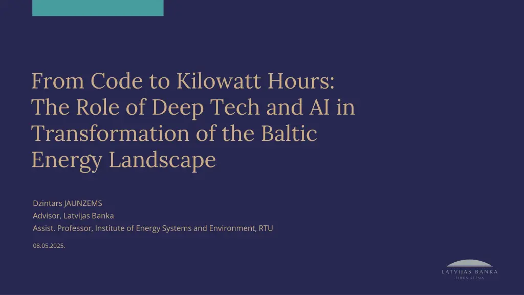 from code to kilowatt hours the role of deep tech