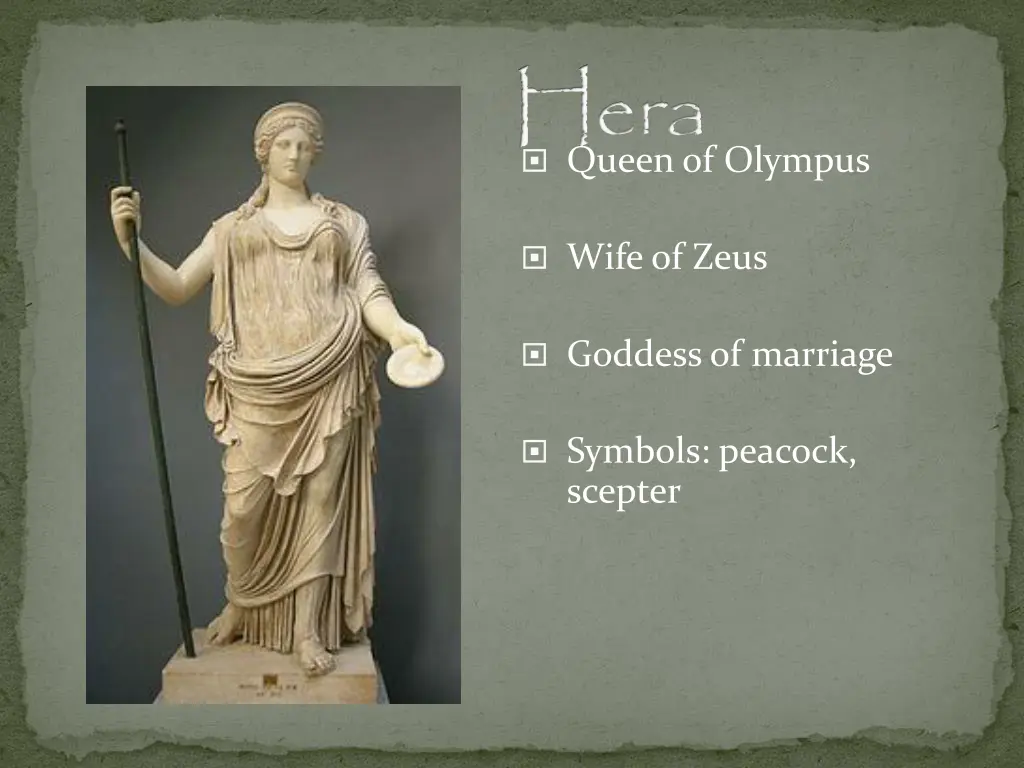 h era queen of olympus