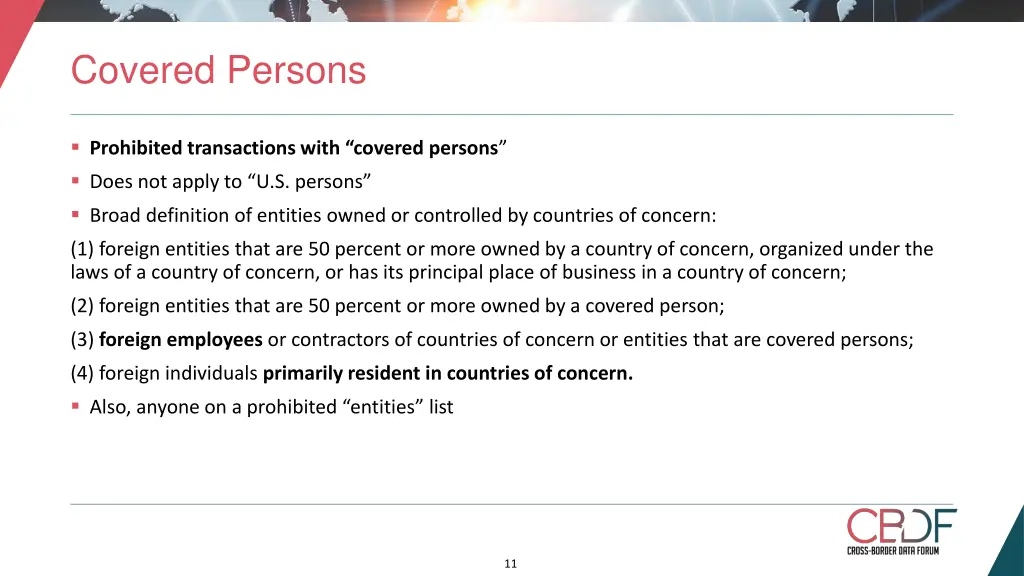 covered persons