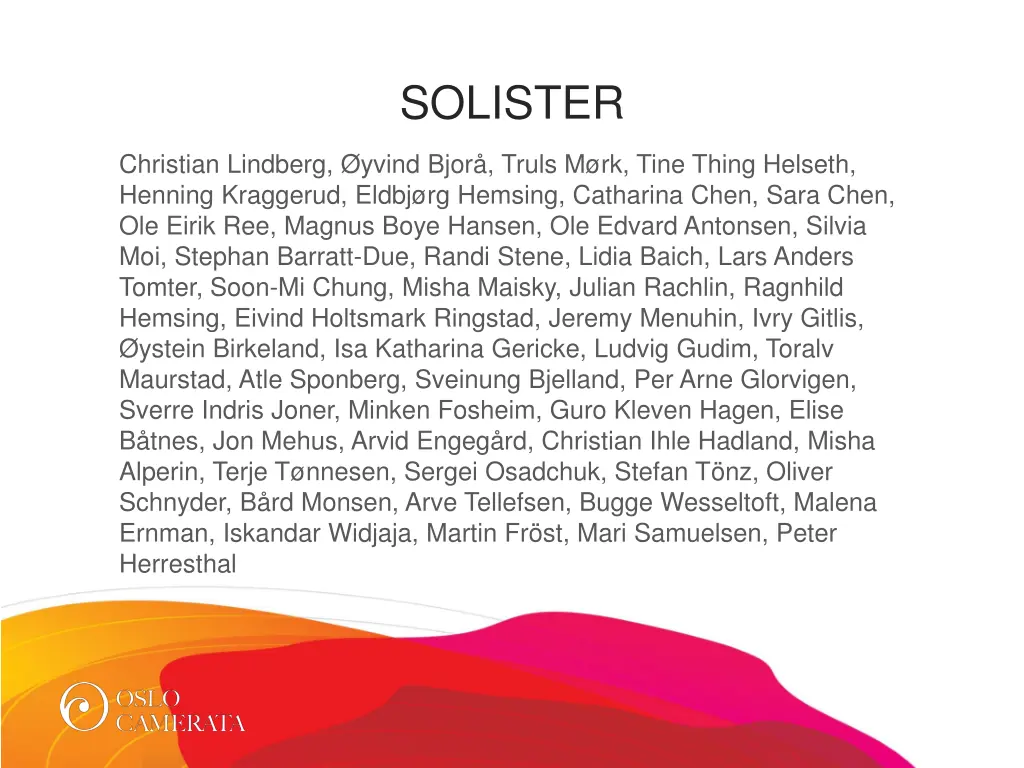 solister