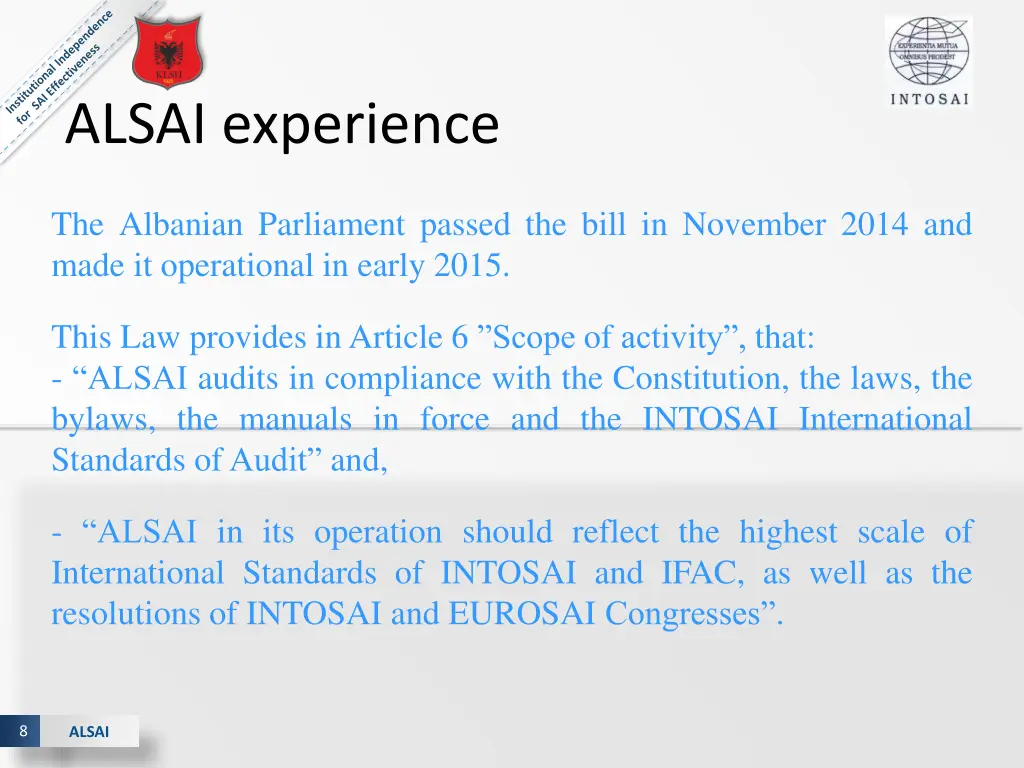 alsai experience 3