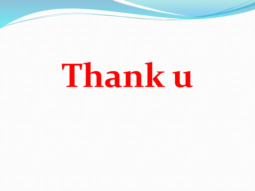 thank u