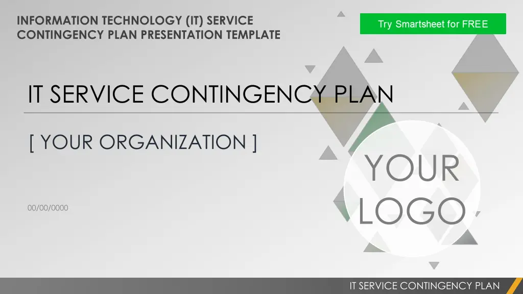 information technology it service contingency